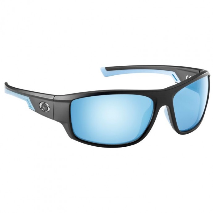 FLYING FISHERMAN REEFLINE Matte Black / Blue Mirror FLYING FISHERMAN REEFLINE Matte Black / Blue Mirror