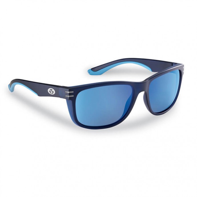 FLYING FISHERMAN DOUBLE HEADER Matte Navy / Blue Mirror
