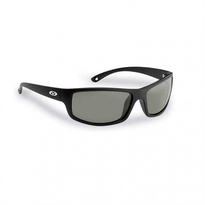 FLYING FISHERMAN SLACK TIDE Matte Black / Smoke